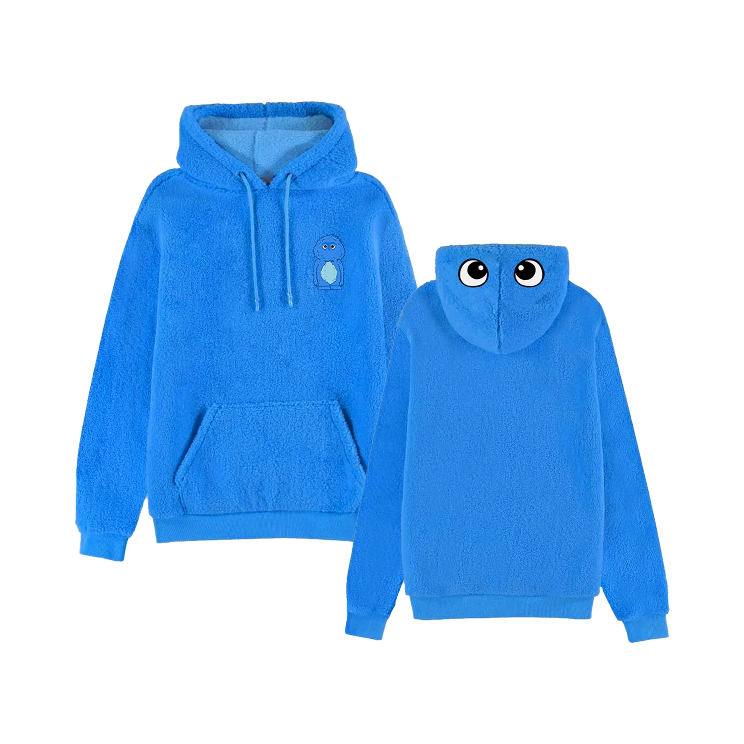 Blue Monster Hoodie