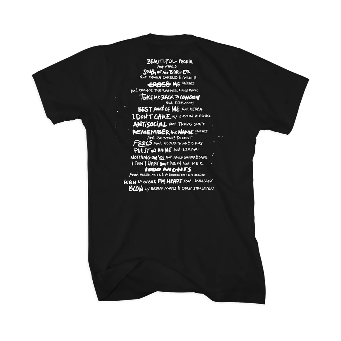 No.6 Collaborations Project Pop-Up London T-Shirt Black - Image 2