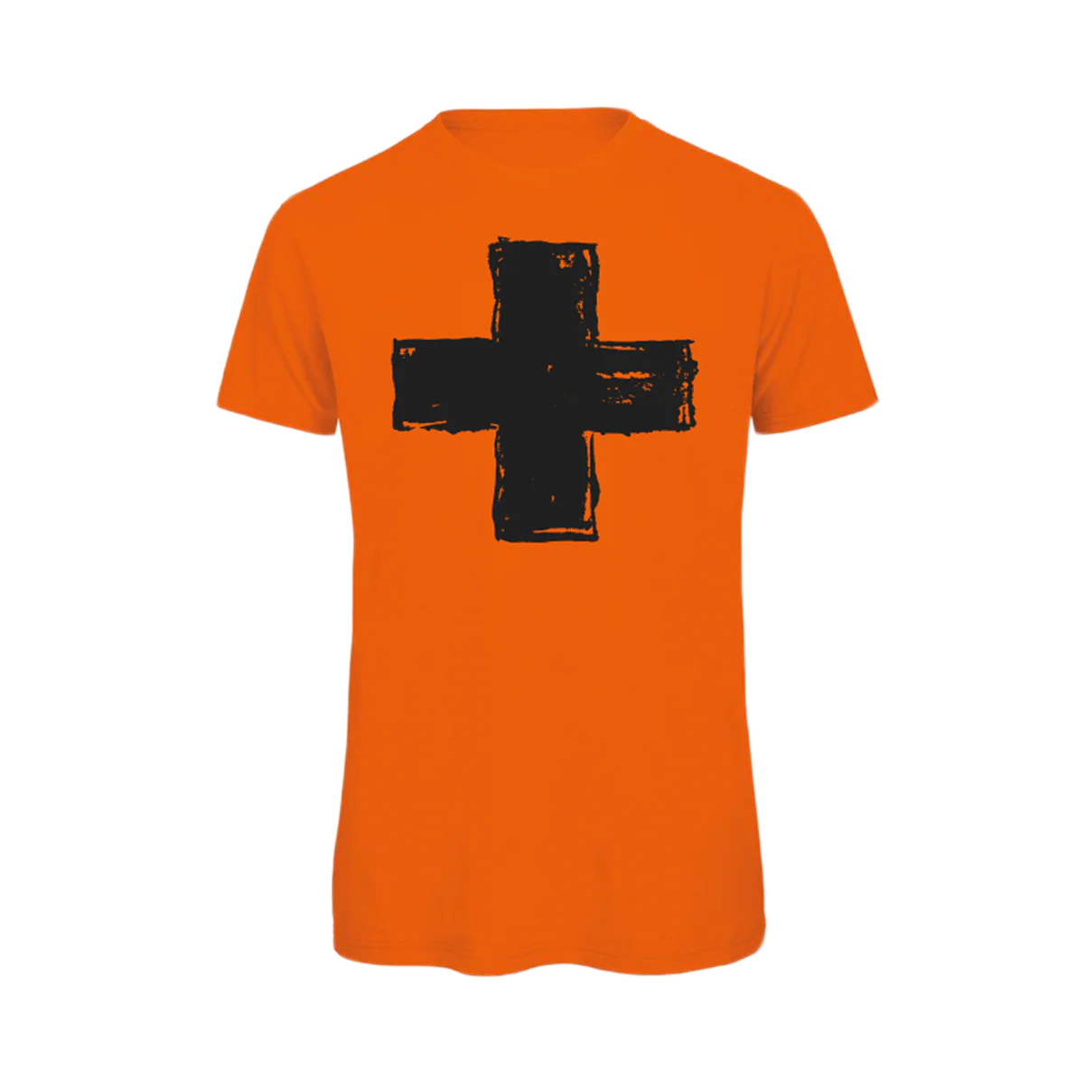 Orange '+' Tee