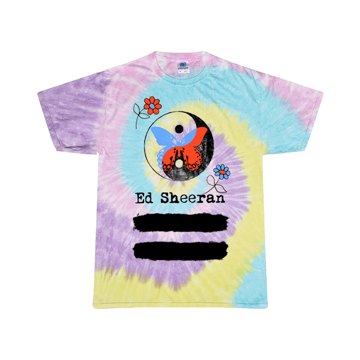 Yin Yang Equals Butterfly Jelly Bean T-Shirt